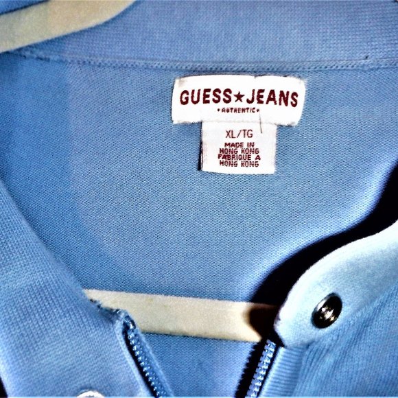 Next to New ~ Front Zip * GUESS * Top / Sweater - Picture 2 of 3